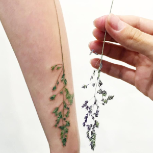 tattoos de plantas