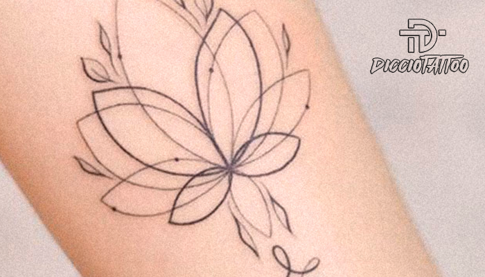 tatuaje de la flor de loto